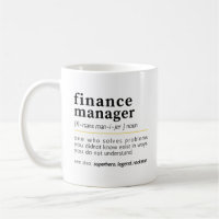 Finance Manager – Funny Definition