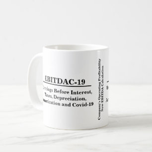 Finance New EBITDA Business Operating Calculation Coffee Mug
