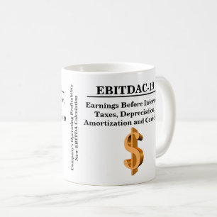Finance New EBITDA Profitability Calculation Coffee Mug