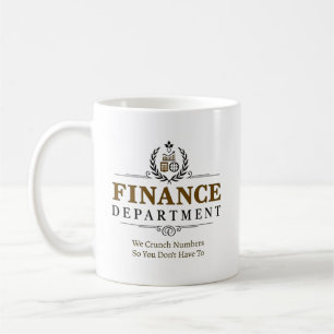 Finance Team Personalized  Coffee Mug