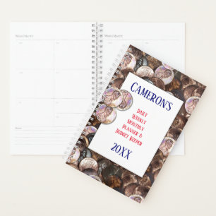 Finance US Coins Pennies Budget Daily Planner