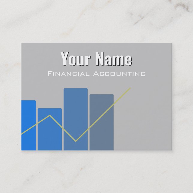 Financial Accounting Business Card (Front)