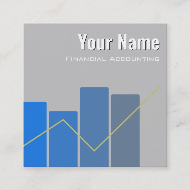 Financial Accounting Business Card (Front)