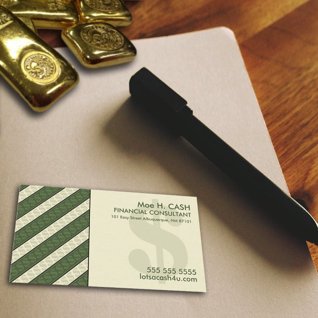 Financial Adviser Consultant Business Cards (Creator Uploaded)