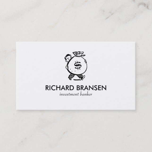 Financial Advisor Business Card, Accountant  Business Card (Front)