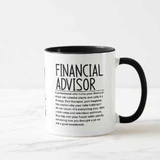 Financial advisor mug