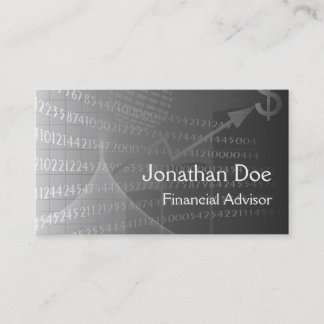 Financial Advisor Personal Card