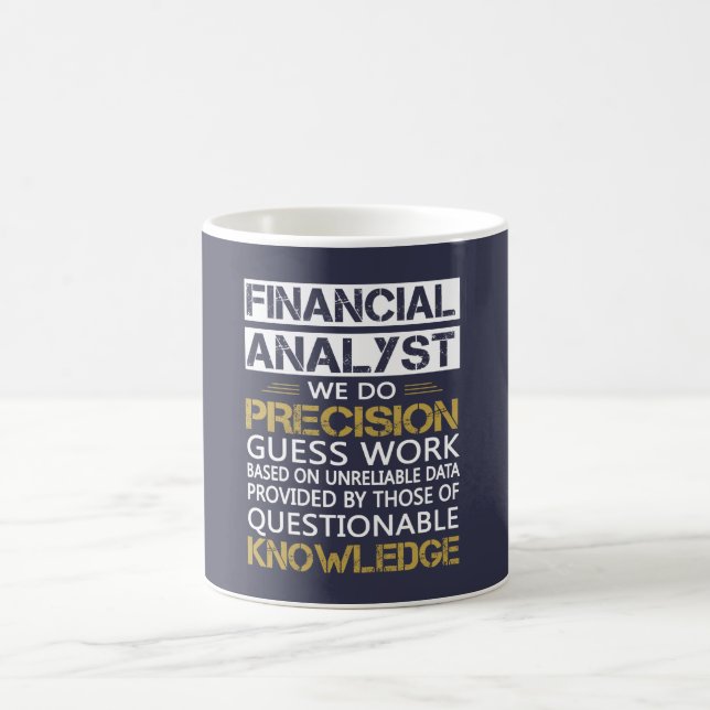 FINANCIAL ANALYST COFFEE MUG (Center)