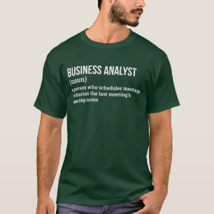 Financial Analyst Humour Definition T-Shirt