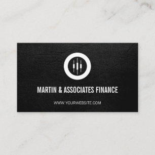 Financial   Candlestick Stock Trader Logo Business Card