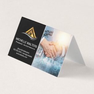 Financial Charts   Property   Shaking Hands