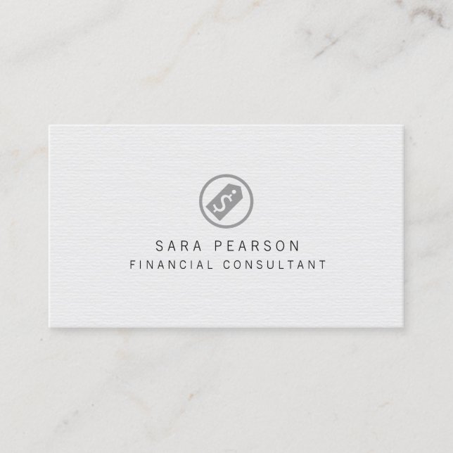 Financial Consultant Dollar Tag Icon Finance (Front)