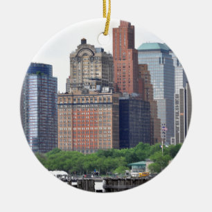 Financial District-Lower Manhattan Ceramic Tree Decoration