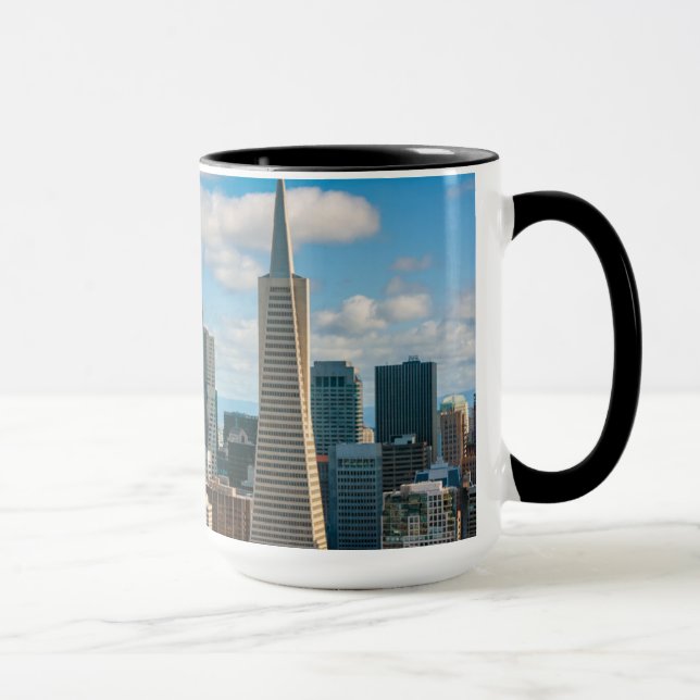 Financial District Skyline of San Francisco Mug (Right)