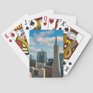 Financial District Skyline of San Francisco Playing Cards