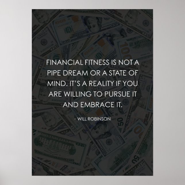 Financial Fitness Poster (Front)