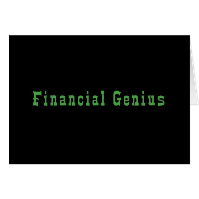 Financial Genius (Front Horizontal)