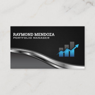 Financial Graph   Stocks Business Card