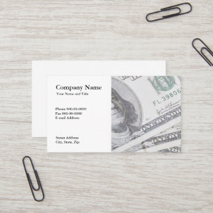 Financial Planner Business Card
