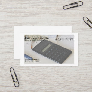 Financial Planner Business Card