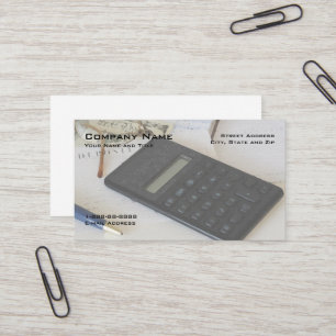 Financial Planner Business Card