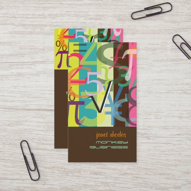 Financial Planner business cards (Front/Back In Situ)