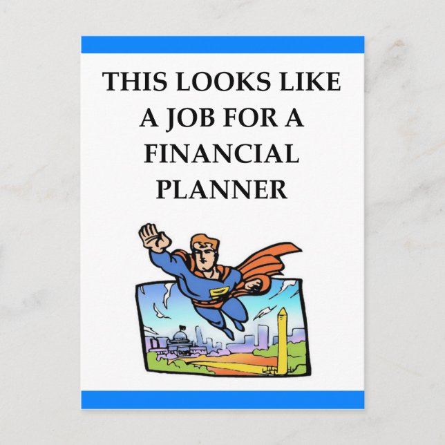 FINANCIAL PLANNER POSTCARD (Front)