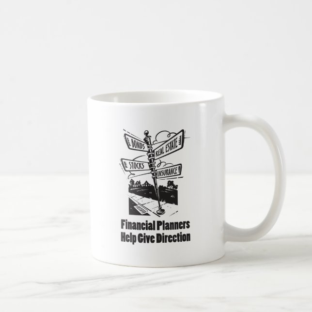 Financial Planners Help Give Directions Coffee Mug (Right)