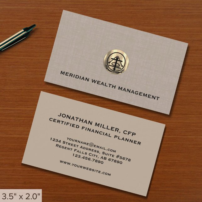 Financial Services Business Cards (Creator Uploaded)