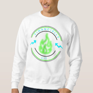 Financially Lit Smart Money Energy Empowerment Sweatshirt