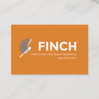 Finch European business card