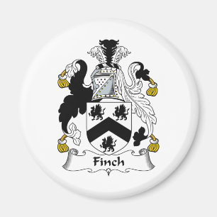 Finch Family Crest Magnet