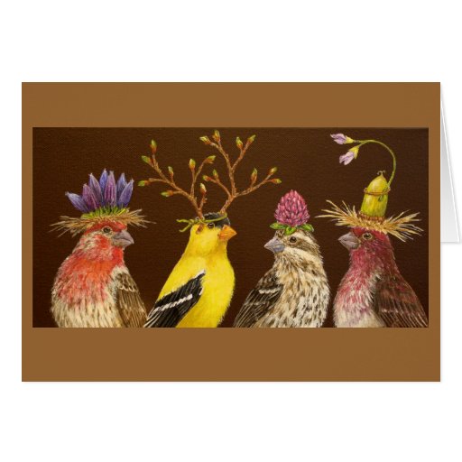 Image of Finch Party card