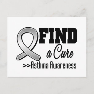 Find a Cure Asthma Awareness Postcard