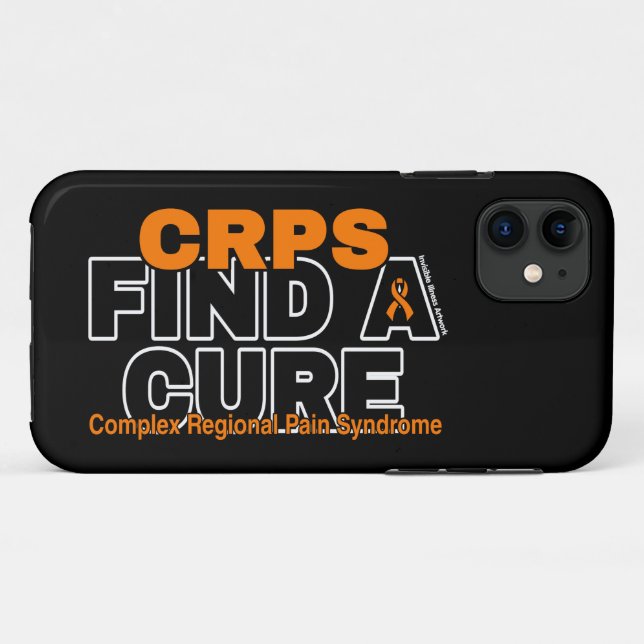 FIND A CURE/BOLD...CRPS Case-Mate iPhone CASE (Back (Horizontal))