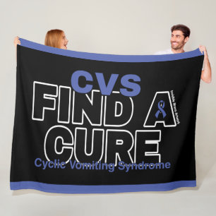 FIND A CURE/BOLD...CVS FLEECE BLANKET