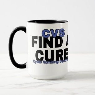 FIND A CURE/BOLD...CVS MUG