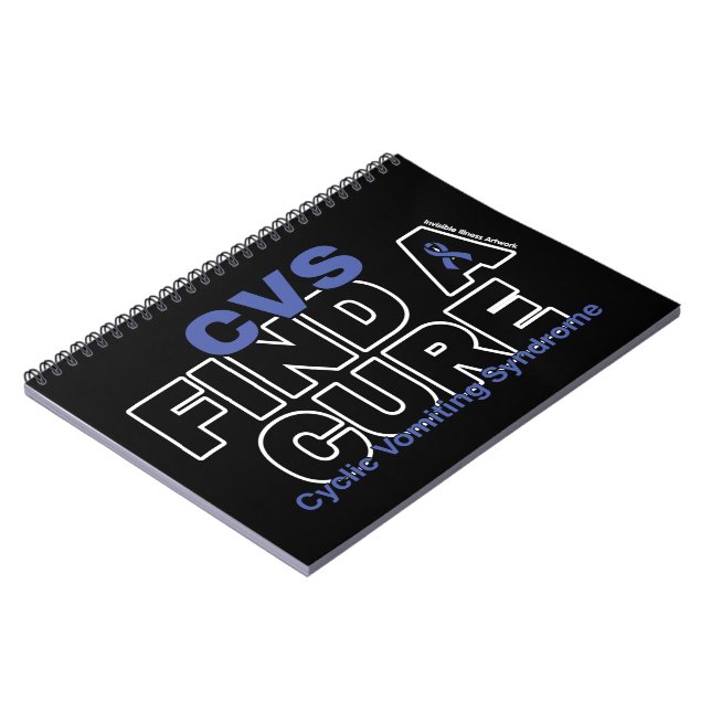 FIND A CURE/BOLD...CVS NOTEBOOK (Left Side)