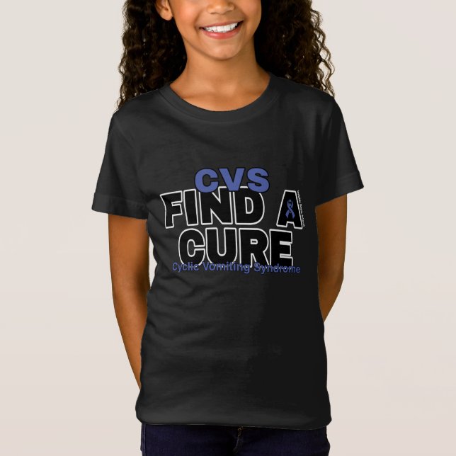 FIND A CURE/BOLD...CVS T-Shirt (Front)