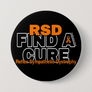 FIND A CURE/BOLD...RSD 7.5 CM ROUND BADGE