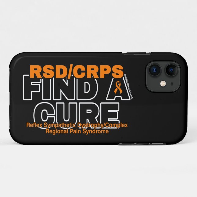 FIND A CURE/BOLD...RSD/CRPS Case-Mate iPhone CASE (Back (Horizontal))