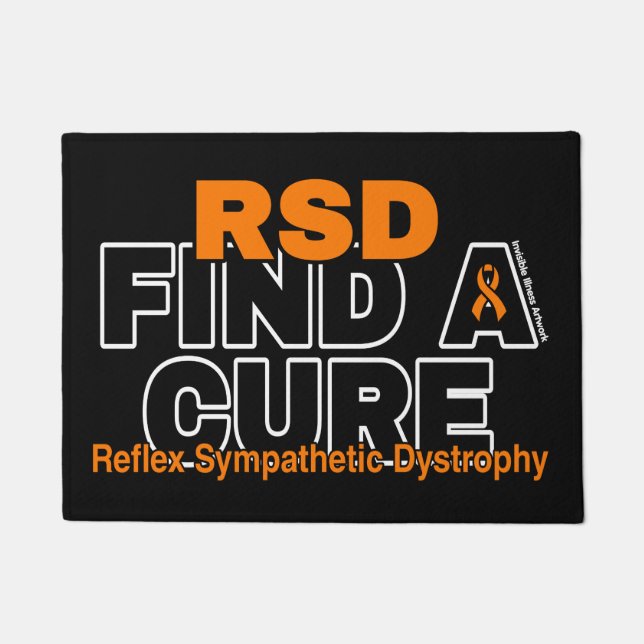 FIND A CURE/BOLD...RSD DOORMAT (Front)