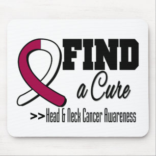 Find a Cure Head Neck Cancer Awareness Mouse Mat