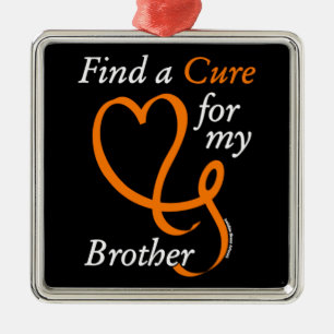 Find a Cure/Heart/Brother...RSD/CRPS Metal Tree Decoration