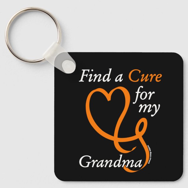 Find a Cure/Heart/Grandma...RSD/CRPS Key Ring (Front)