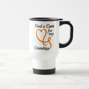 Find a Cure/Heart/Grandma...RSD/CRPS Travel Mug