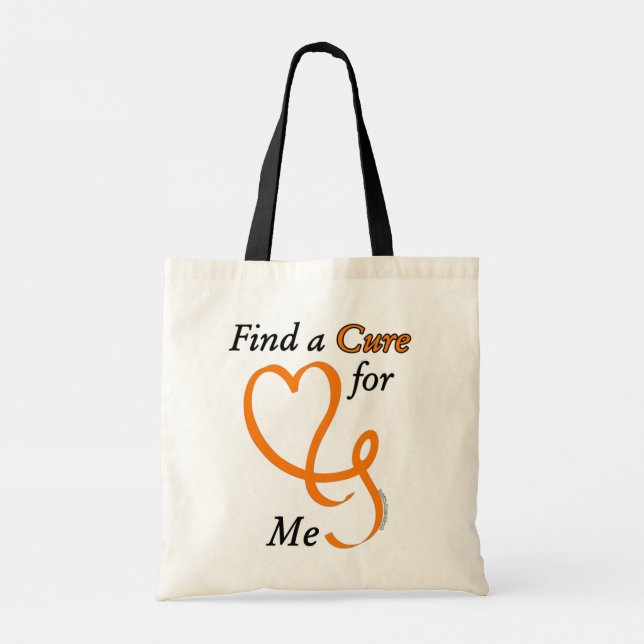 Find a Cure/Heart/Me...RSD/CRPS Tote Bag (Back)