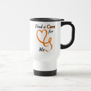 Find a Cure/Heart/Me...RSD/CRPS Travel Mug