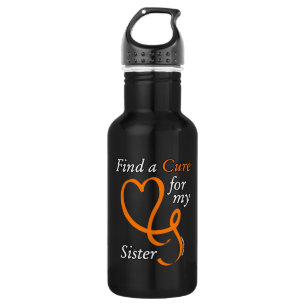 Find a Cure/Heart/Sister...RSD/CRPS 532 Ml Water Bottle