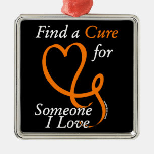 Find a Cure/Heart/Someone I Love...RSD/CRPS Metal Tree Decoration